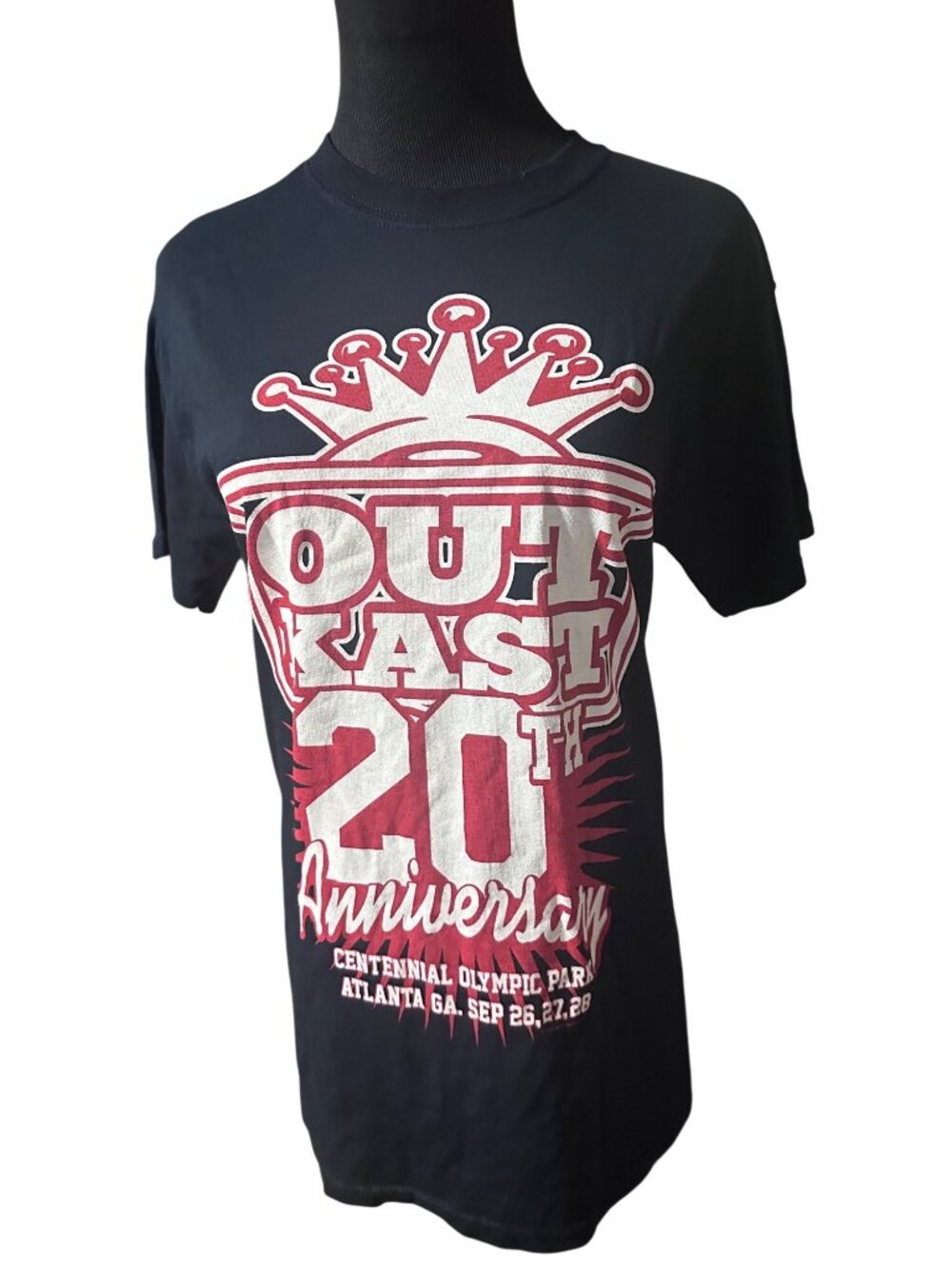 Outkast balck and red 20th Anniversary Centennial t-shirt size S